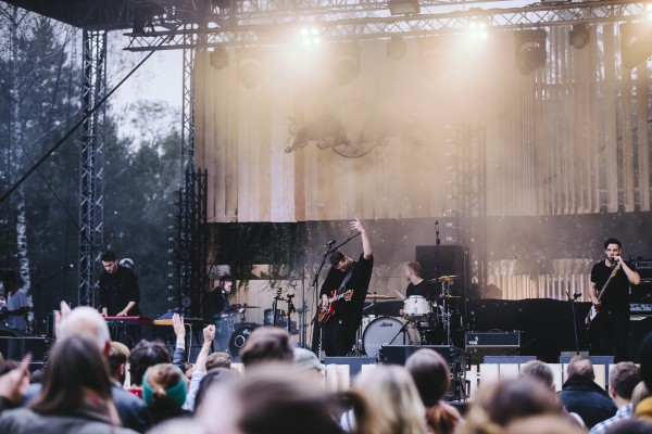 Olympique perform at Enemenemu Festival in Salzburg, Austria on September 19th, 2015